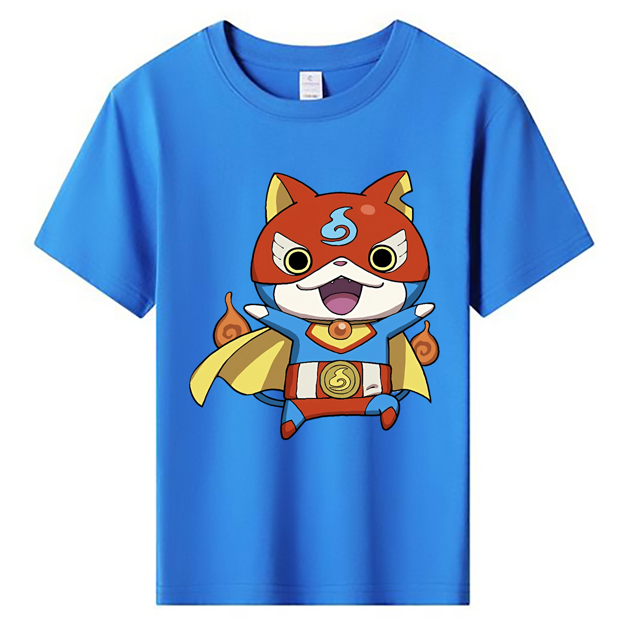 （画像用） 妖怪ウォッチ Yo-kai Watch 綿100％キッズTシャツ（フロントプリント）